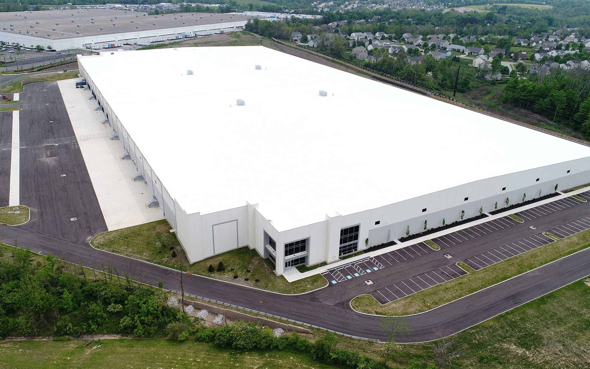 Logistics and 3PL commercial roof support