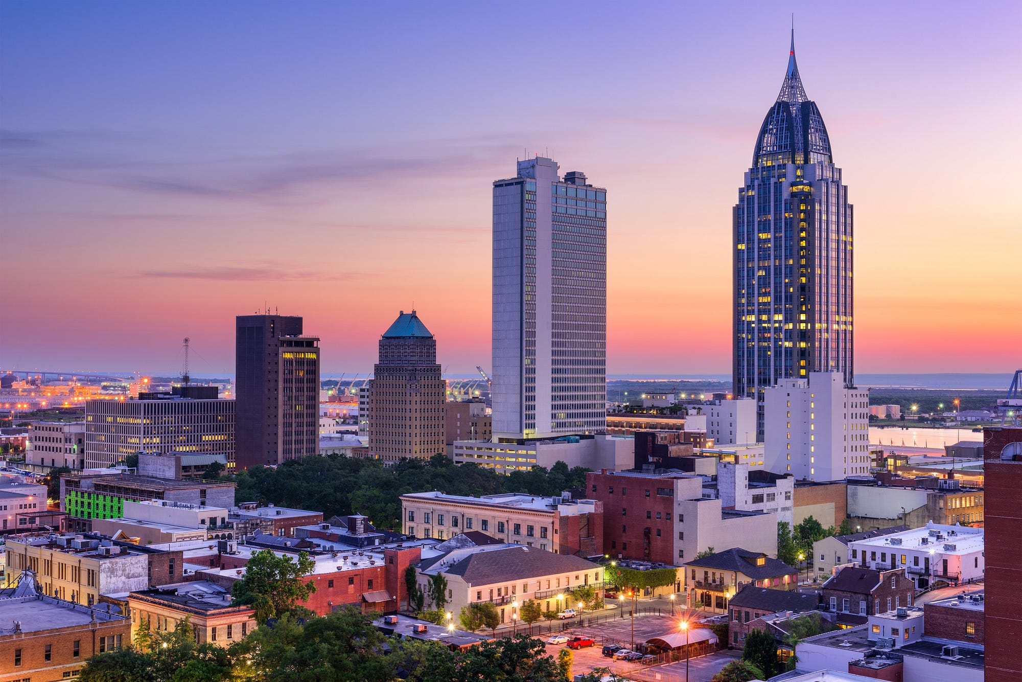 Midtown Mobile, AL commercial roof support