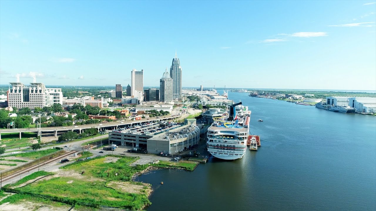 Port Of Mobile, AL commercial roofing service area