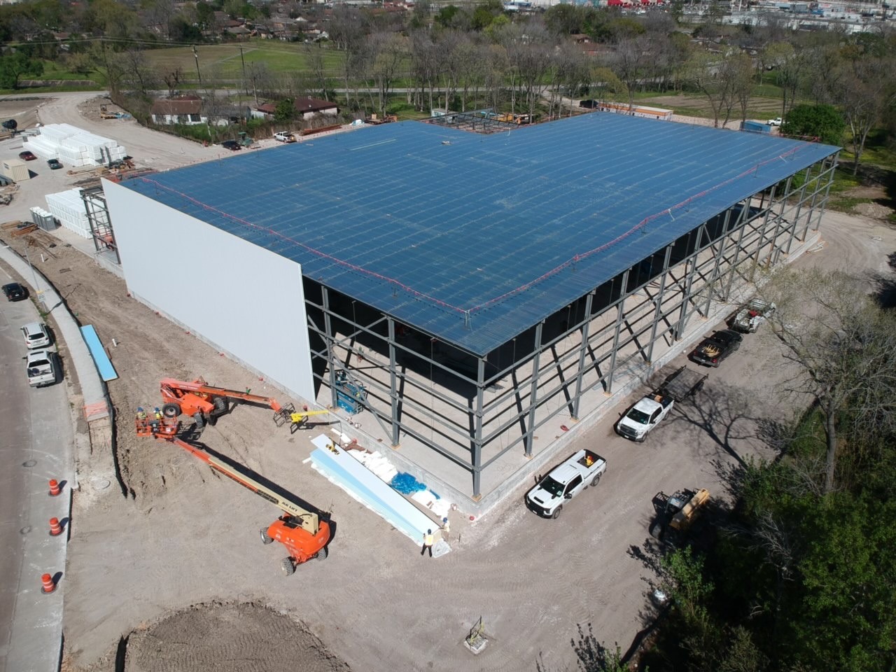 Cold Storage Roofing commercial roof support