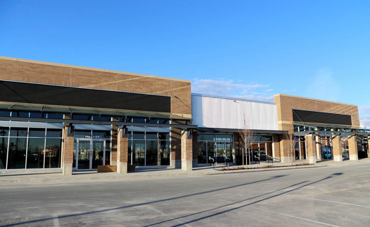 Multi-Tenant Retail Strip Roofing commercial roof support