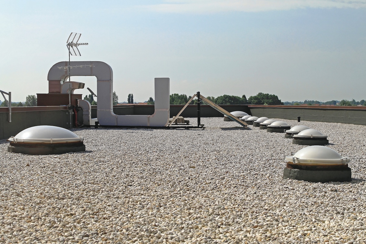 Built-Up Asphalt commercial roof support