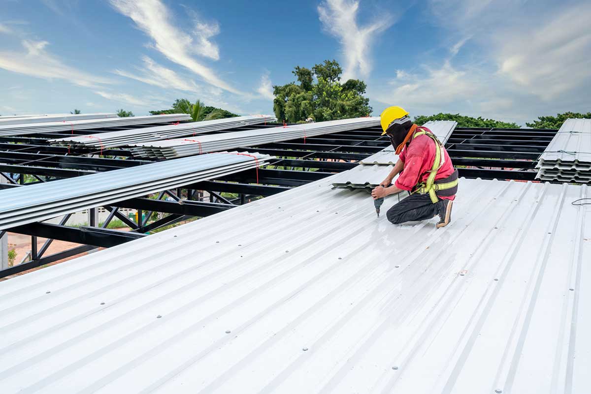 Commercial Re-Roofing commercial roof support