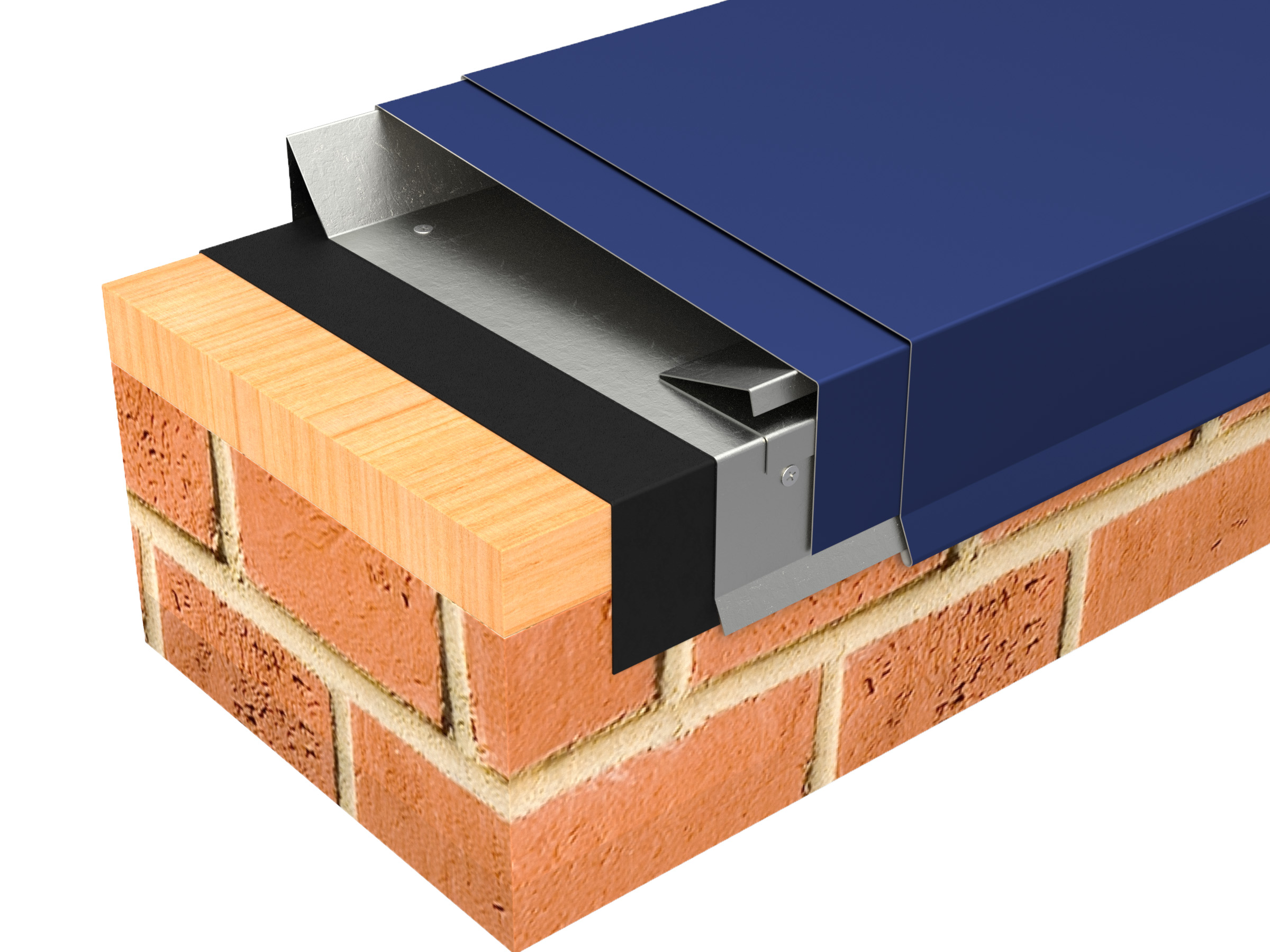 Edge Metal, Coping, and Gutters commercial roof support
