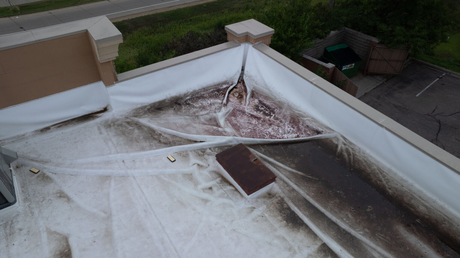 Insurance Claim Coordination commercial roof support