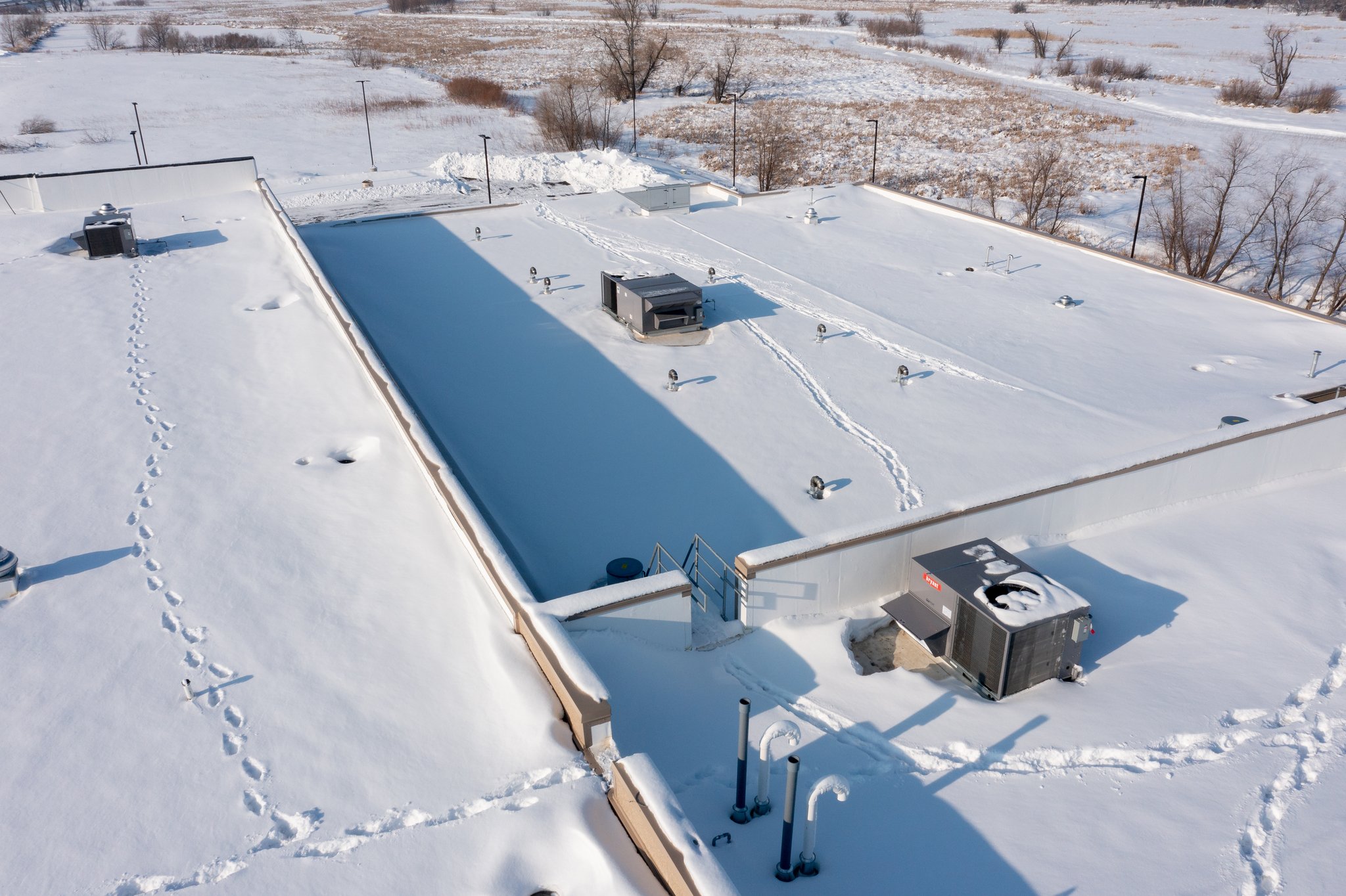 Commercial roof maintenance planning